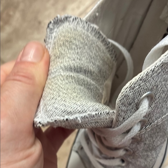 Converse Gray and White Chuck Taylor Sneakers - Picture 13 of 15